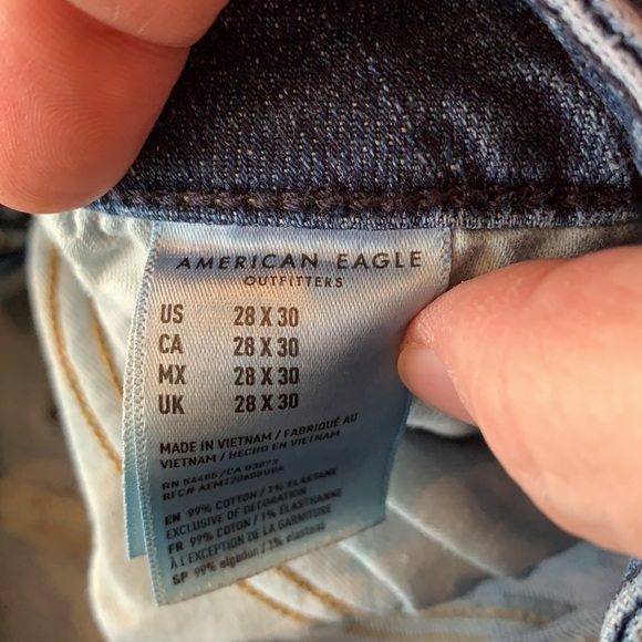 American Eagle boys jeans next level airflex 28x30 - Picture 6 of 6